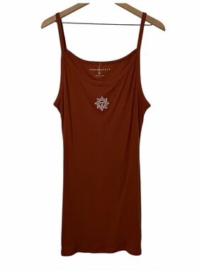 Aeropostale Orange Brown Dress XL NWT
